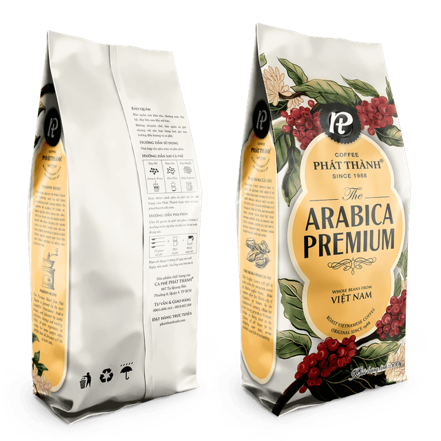 Cà phê nguyên hạt Arabica Premium