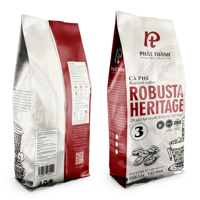 Cà phê nguyên hạt Robusta Heritage 3