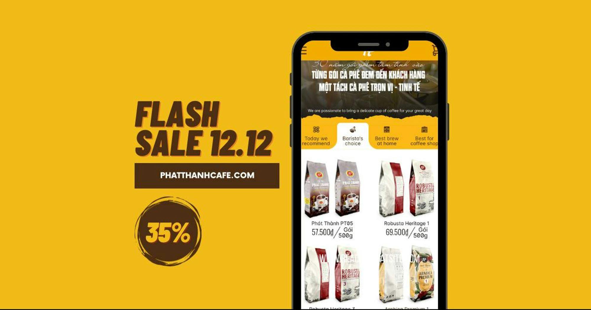 Duy nhất 01 ngày | Flashsale 12.12 - Giảm đến 35%