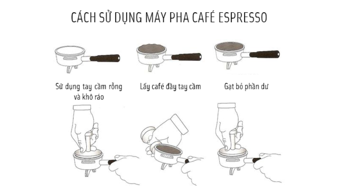 Hướng dẫn kỹ thuật pha Espresso cho người mới bắt đầu