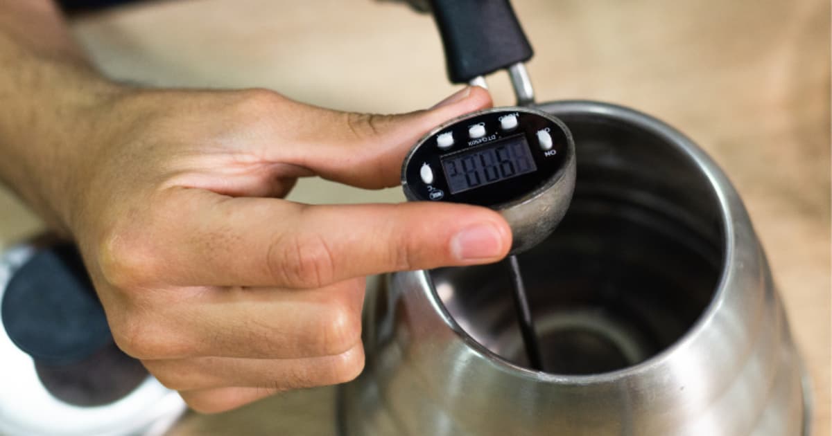 Ảnh hưởng của nhiệt độ nước đến quá trình chiết xuất cà phê