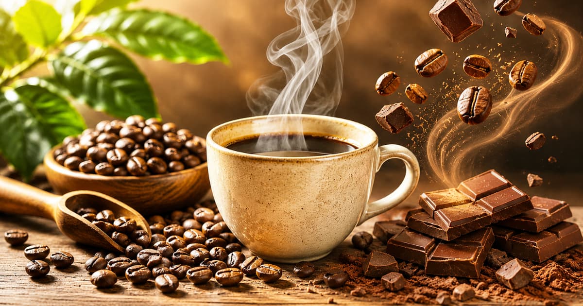 Vì sao bạn ngửi thấy mùi chocolate trong cà phê dù không có chocolate?