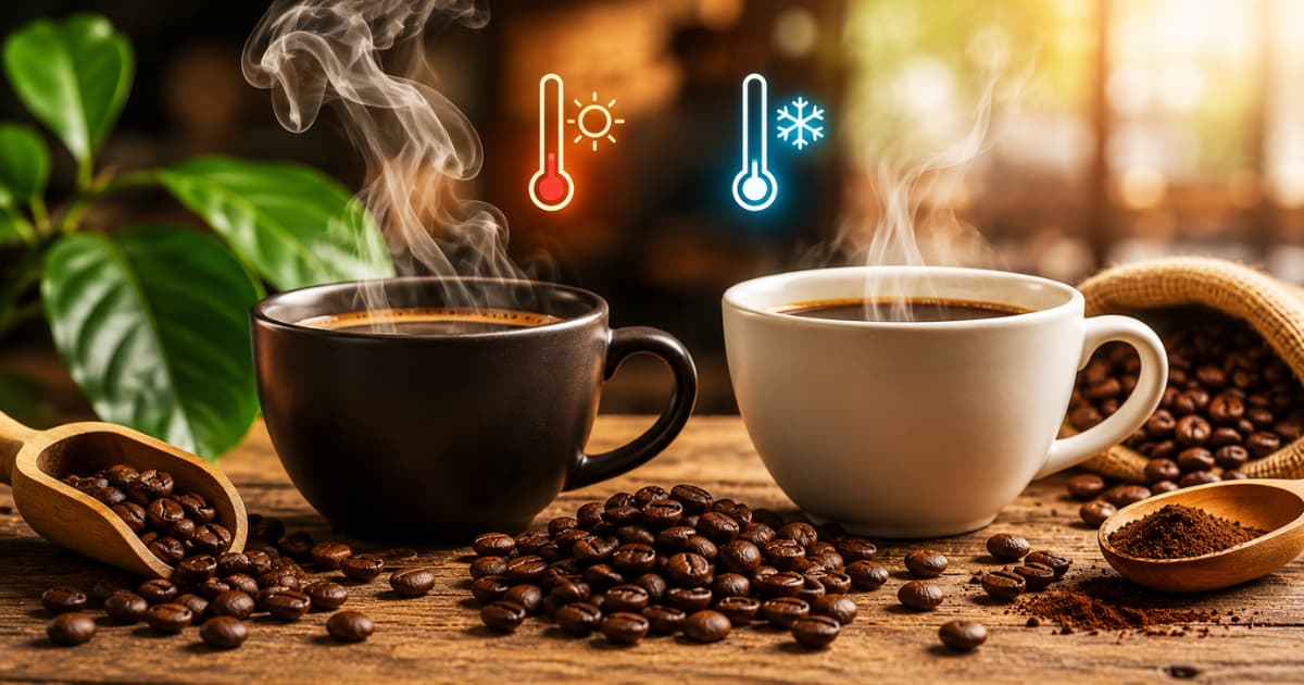 Cà phê càng nóng có ngon hơn không? Nhiệt độ ảnh hưởng cảm nhận thế nào?